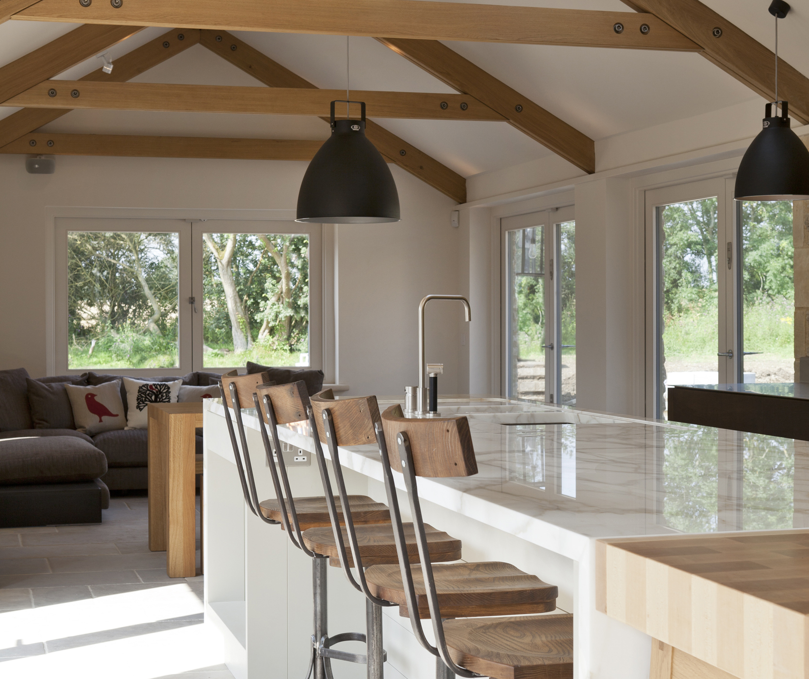 barn renovation kitchen