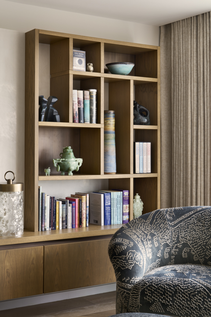 Bespoke joinery shelving